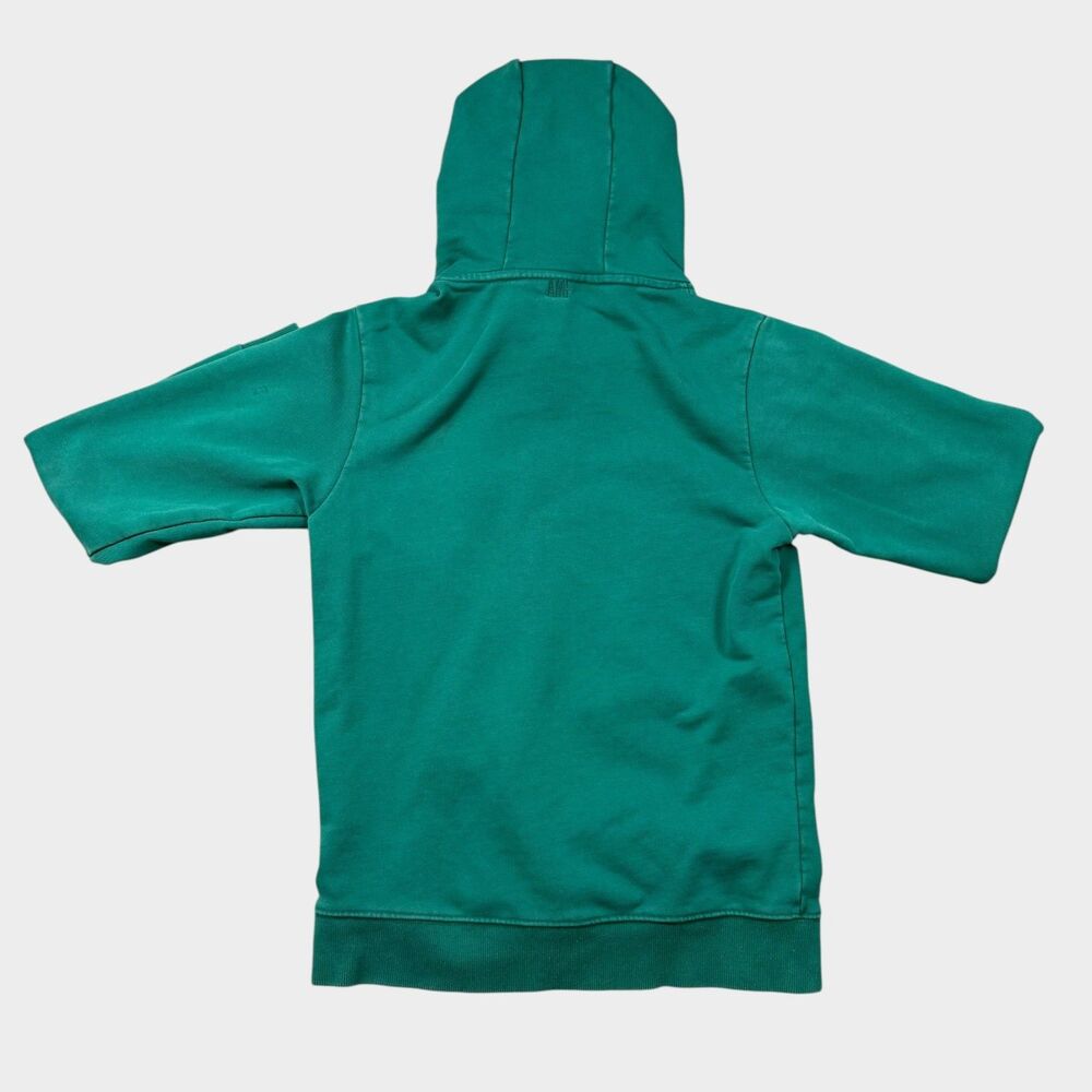 AMI Paris Alexandre Mattiussi Hoodie Green Ami de Coeur Logo XS Portugal - Picture 2 of 15